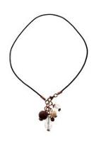  Leather Drop Necklace