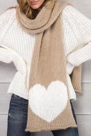  Beige Heart Scarf