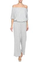  Off The Shoulder Jumpsuit
