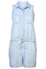  Sleeveless Pocket Romper