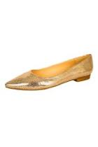 Metallic Pointy Flat