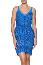  Bright Blue Lace Dress