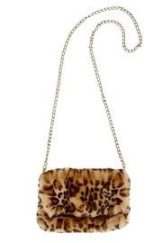 Faux Leopard Bag