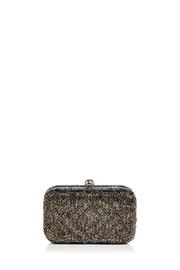  Hayley Beaded Box Clutch