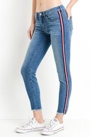  Striped Skinny Jeans