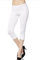  White Capri Leggings