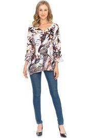 Glitter Asymmetrical Top