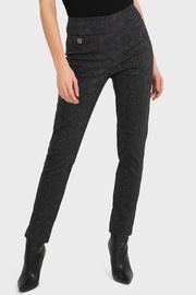  Snake Print Slit Hem Pant
