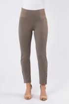  Taupe Button Pant