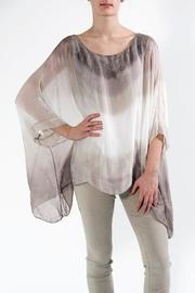 Dipdyed Blouse, Tan