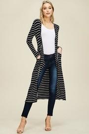  Rib Stripe Duster