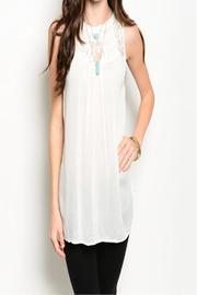  Ivory Crochet Top