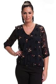  Navy Floral Top Bali