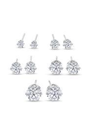  White Gold Studs