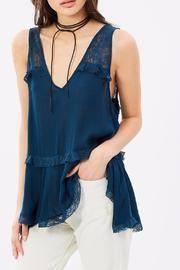  Lace Trapeze Top