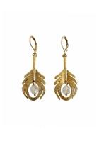 Peacock Crystal Earrings