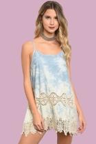  Tie-dye Short Dress