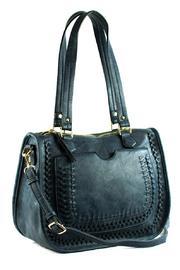  Stitched Satchel Bag