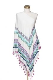  Scarf Poncho - Stripes