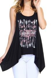  Arrow Graphic Top