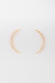  Gold Crescents Earrings