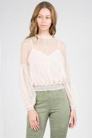  Sheer Pearl Blouse