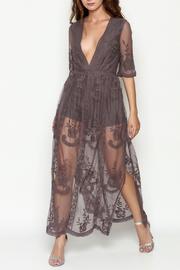  Charcoal Maxi Romper