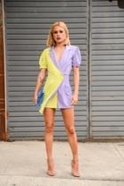  Color Block Romper
