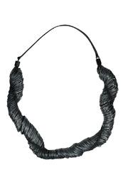  Leather Statement Necklace