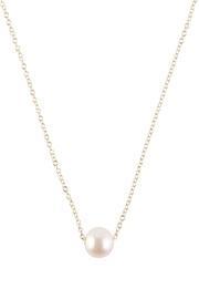 White-pearl Gold Necklace