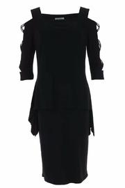  Rhinestone Accent Dress