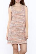  Tweed Trim Dress