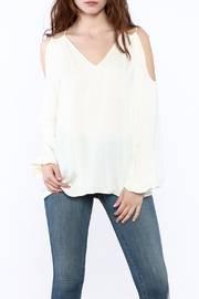 Cold Shoulder Tunic Blouse