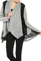  Dotted Lace Cardigan