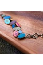  Bohemian Cobblestone Bracelet