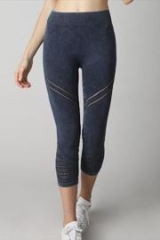  Chevron Mesh Capri