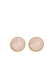  Natural Druzy Studs