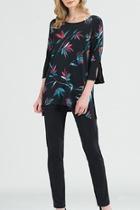  Floralburst Print Tunic