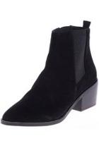  Suede Leather Bootie