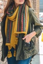  Mustard Boho Scarf