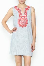  Washed Pinstripe Renee Dress