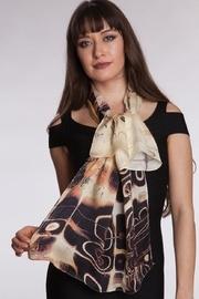  Abstract Bemberg Scarf