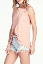  Sun Of A Beach Knot Front Tank