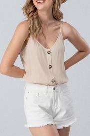  Button Down Spaghetti-cami
