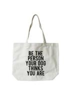  Dog Canvas Tote-bag