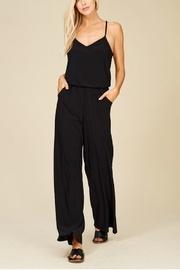  Black Pocket Jumpsuit