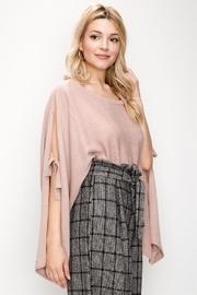  Crop Bow-tie Sweater