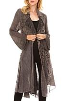  Long Lacey Duster