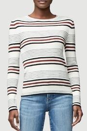  Stripe Crew Sweater