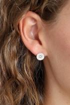  Silver-plated Stud Earrings